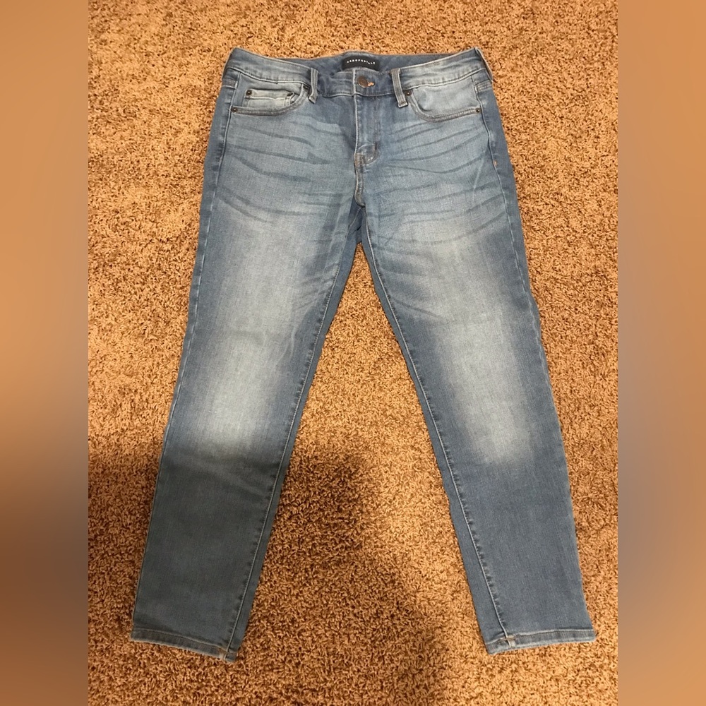 Aeropostale Low Rise Jegging 10 Short